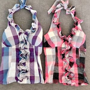 Lot of 2 Truth NYC Halter Tops